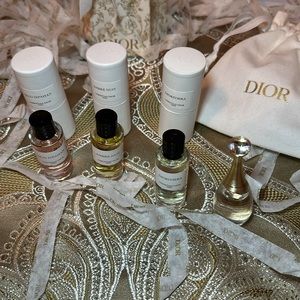 SALE🌟New Dior fragrances w/ pouches ambre nuit, dioriviera, jadore,oud ispahan